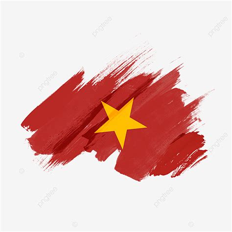 Vietnam Flag Clipart Vector, Gradient Vietnam Flag Brush, Vietnam ...