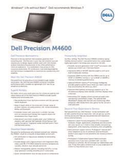 Dell Precision M4600 / dell-precision-m4600.pdf / PDF4PRO