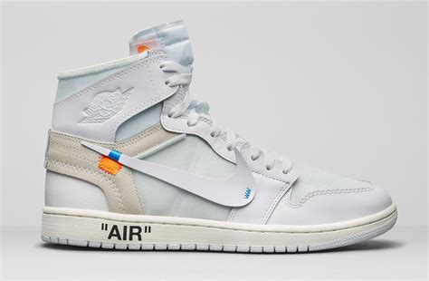 Disappear Here: Nike OFF-WHITE Air Jordan 1 All White.