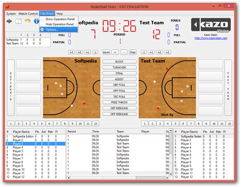 Basketball Stats 0.02 - Download, Review, Screenshots