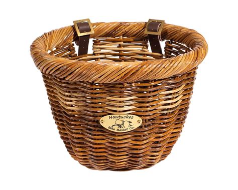 Nantucket Bike Basket Nantucket Cisco Front Basket (Honey) (Oval Shape ...