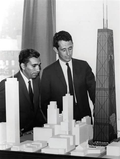 Fazlur Rahman Khan, a structural engineer who designed the John Hancock Center in Chicago was ...