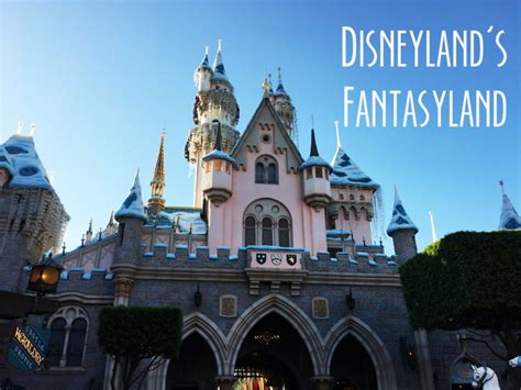 Disneyland's Fantasyland – Yellow Van Travels