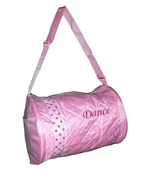 Small Dance Duffle Bag with Zipper Top and 2 Side Pockets for Dance ...