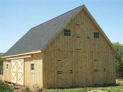 Free Barn Plans - Professional Blueprints For Horse Barns & Sheds