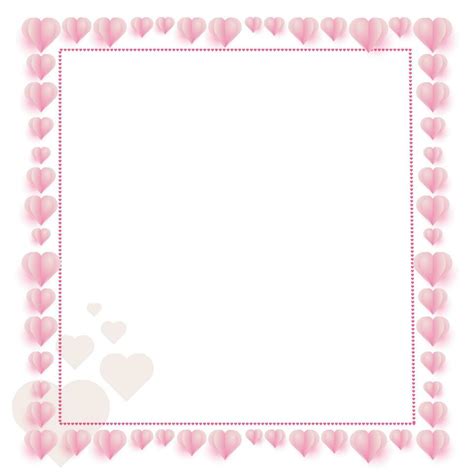 pink heart frame background vector 20673762 Vector Art at Vecteezy