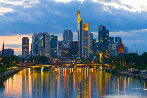 Wall Mural Photo Wallpaper Skyline Frankfurt