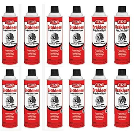 CRC 05089 - Brakleen Brake Parts Cleaner 19 oz Can - 12 per Pack ...