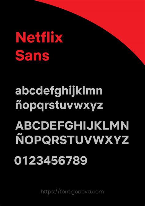 Netflix Sans Font FREE download - Gooova Fonts