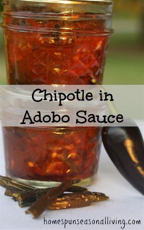 Chipotle in Adobo Sauce : A Canning Recipe | Homespun Seasonal Living