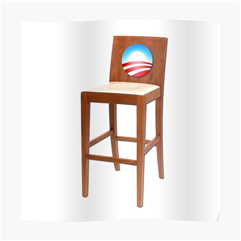 "Obama Empty Chair Clint Eastwood" Poster by gleekgirl | Redbubble