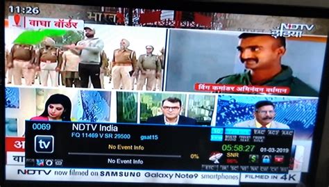 NDTV India Hindi News is available on Channel Number 49 | FreeDish