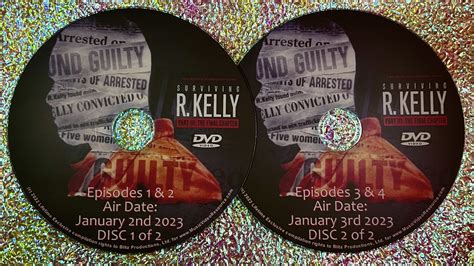 SURVIVING R. KELLY PART III: THE FINAL CHAPTER Complete Documentary 2 DVD Set (2023 Docuseries ...