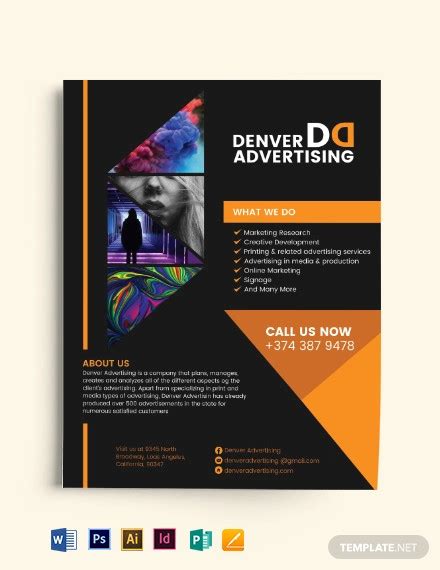 Advertisement Flyer - 14+ Examples, Microsoft, Word, Publisher, Design ...