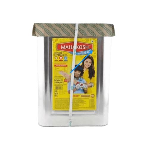 Mahakosh Refined Soyabean Oil 15 Kg Tin - Wholesale Price, B2B price ...