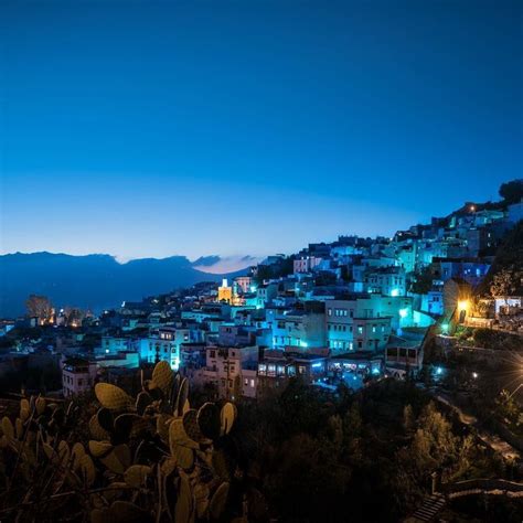 Chefchaouen Morocco. It's even blue at night. #intentionallylost ...