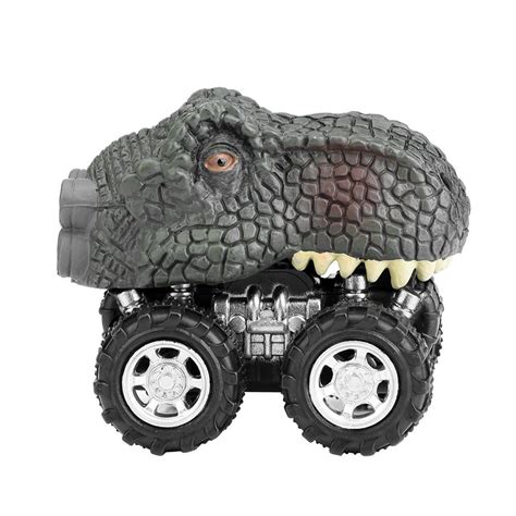 OTVIAP Dinosaur Model Pull-Back Car Toy Mini Vehicles Truck Kids Gift, Dinosaur Model Vehicles ...