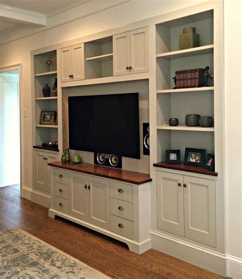 17 best Built in wall units images on Pinterest | Media consoles, Bookshelves with tv and For ...