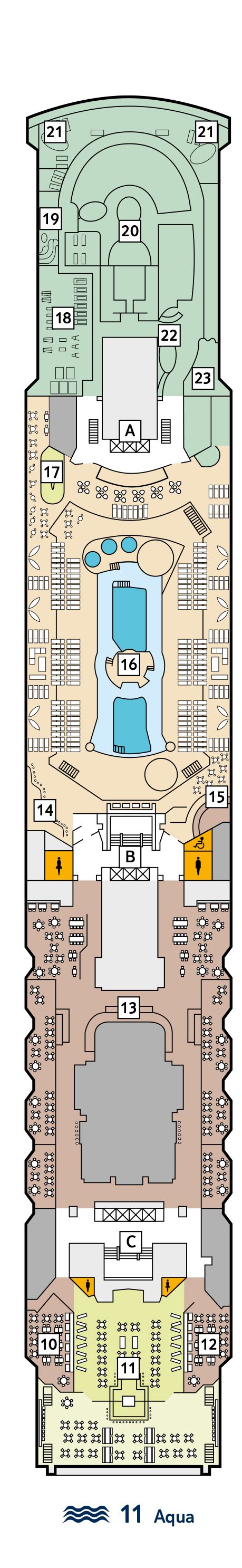 Mein Schiff 1 Deck Plans | CruiseInd