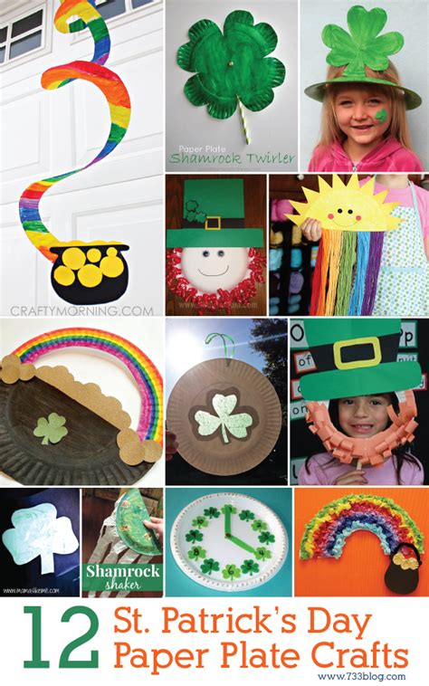 St. Patrick's Day Paper Plate Crafts - Inspiration Made Simple