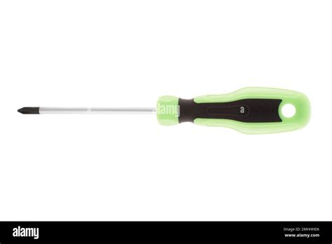 Cross head screwdriver on white background Stock Photo - Alamy