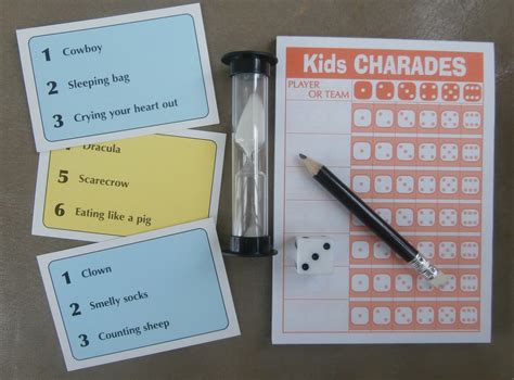 The Game of Kids Charades - All About Fun and Games