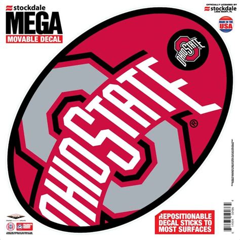 Ohio State Buckeyes Decal - 12"x12" Mega - Detroit Game Gear