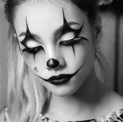Halloween Clown, Looks Halloween, Face Painting Halloween, Halloween Costumes, Halloween Face ...