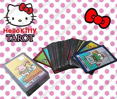 RARE Original Hello Kitty Tarot 78 Card Deck New Sealed OOP - $40 REDUCTION | eBay Tarot Card ...