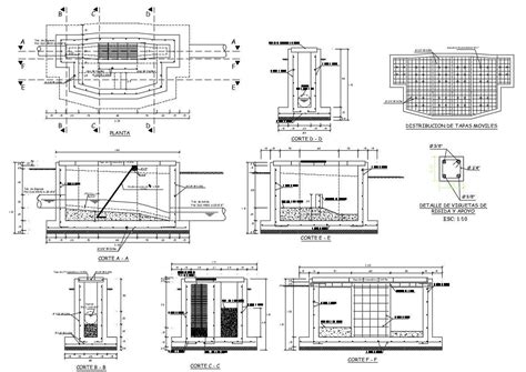 Water Tank Drawing Autocad - Image to u