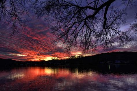 Good Evening | Winter sunset over Lake Austin. One of the wi… | Flickr - Photo Sharing!