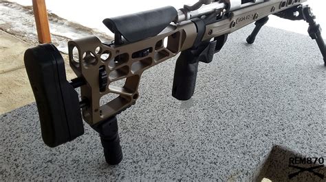 Remington 700 SPS with MDT (Modular Driven Technologies) HS3 LA Stock Chassis
