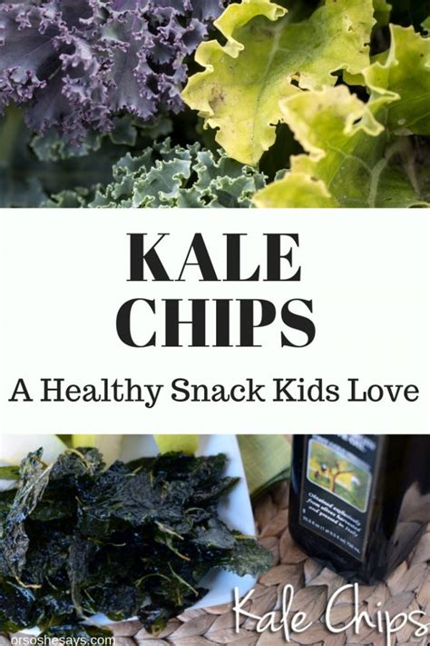 Kale Chips ~ Healthy Snack that Kids Love! - Or so she says...