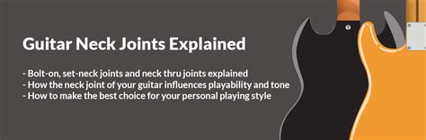 Guitar Neck Joints Explained - Custom Guitar Builder