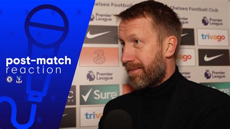 Graham Potter post-match reaction | Video | Official Site | Chelsea Football Club