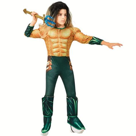 Boys Aquaman Movie Child's Deluxe Costume | Costume Party World