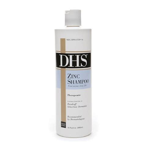 Zinc Shampoo, Dhs 16oz - Shampoos For Hair Loss