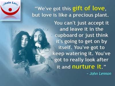 John Lennon on Love quotes at Inhale Love: All you need is love ...