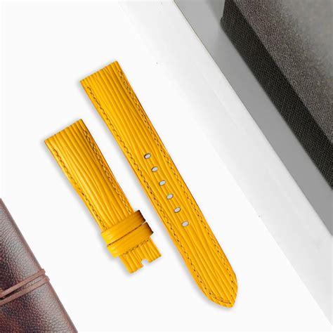 Tag Heuer Formula 1 Straps - Epi Yellow – Liger Straps