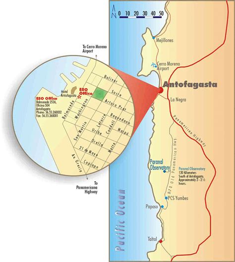 Map of Antofagasta | ESO