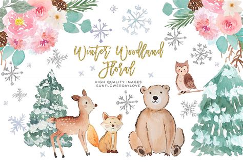 woodland animals clipart watercolor 10 free Cliparts | Download images ...