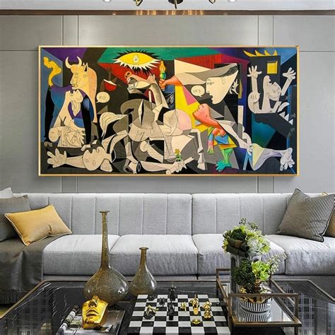 GUERNICA Large Sizes Hand Painted Reproduction Pablo Picasso - Etsy