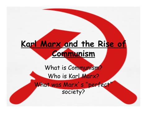 Karl Marx & Communism