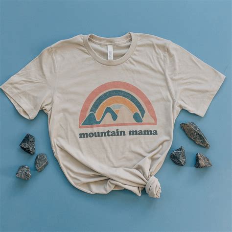 Mountain Mama Shirt, Mountain Mama Graphic Tee, Outdoor Graphic Tee ...