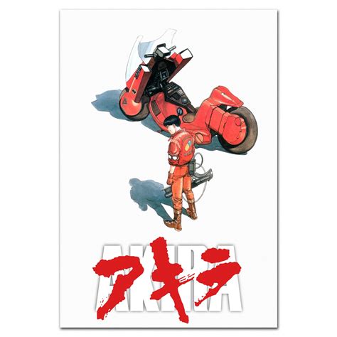 Akira Anime Movie Poster Official Art 02 High Quality - Etsy