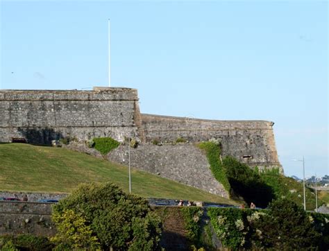 The Citadel. stock image. Image of battlements, canon - 56342101