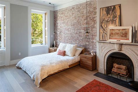 50 Delightful and Cozy Bedrooms with Brick Walls