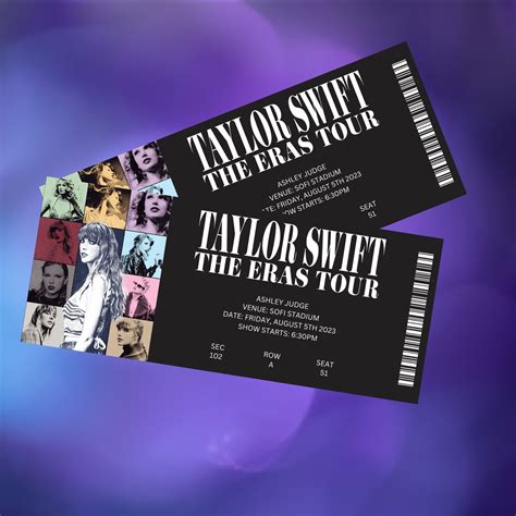 Taylor Swift The Eras Tour Tickets For Vip - Image to u