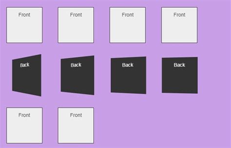 CSS 3D Card Flipping Animation on Hover & Click - Flip.js | Frontendscript