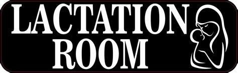 10in x 3in Lactation Room Sticker Vinyl Mother Nursery Sign Decal Door Sticker – StickerTalk®